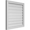 Ekena Millwork Vertical Surface Mount PVC Gable Vent: Functional, w/ 2"W x 1-1/2"P Brickmould Frame, 26"W x 26"H GVPVE26X2602SF - alternate 2